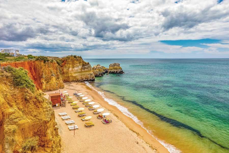 Litoral Mar Dream 17, Beach Front, Free Wi-Fi, Private Parking, Pool Portimao Exterior photo