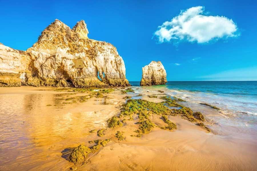 Litoral Mar Dream 17, Beach Front, Free Wi-Fi, Private Parking, Pool Portimao Exterior photo